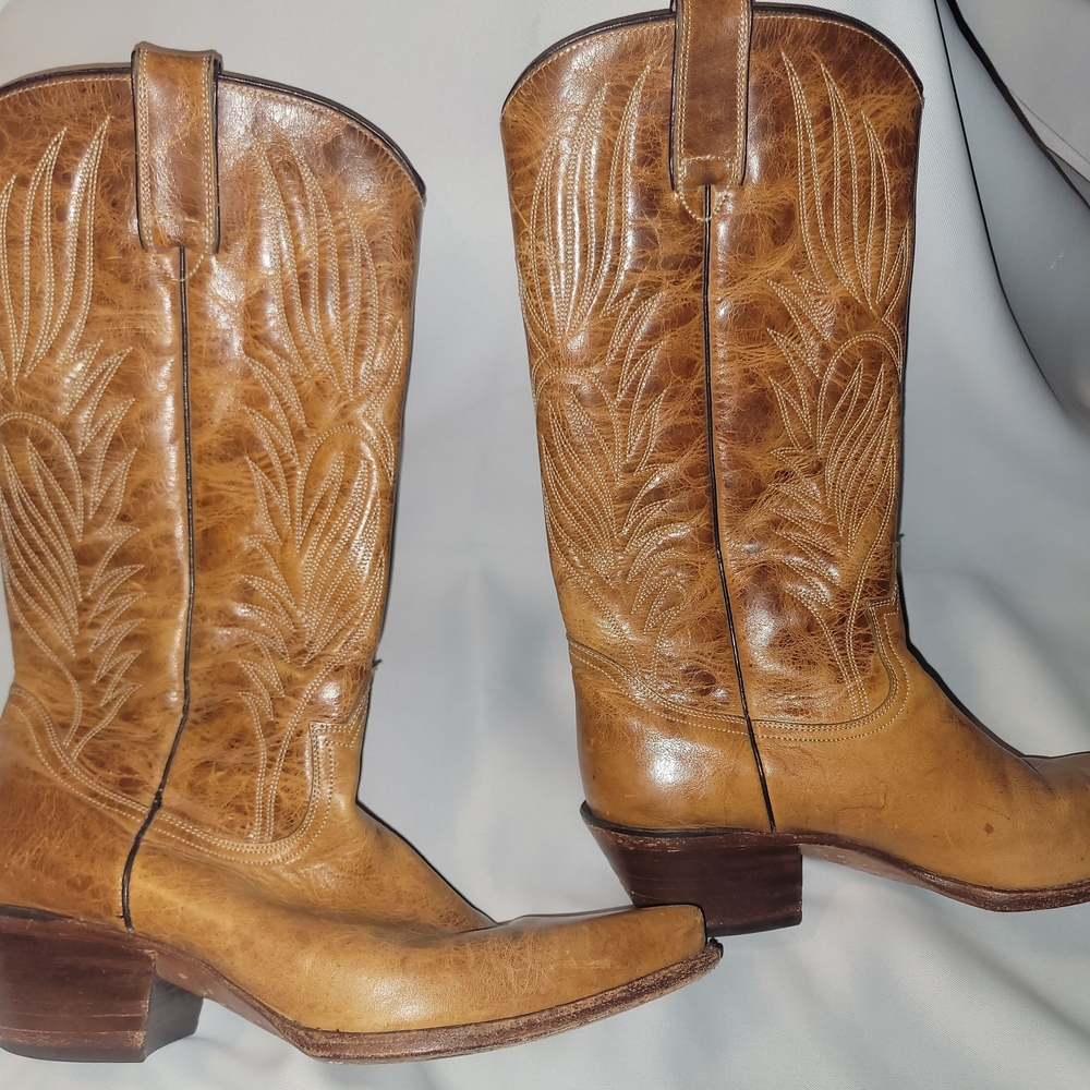 Steve Madden Tan Heeled Boots